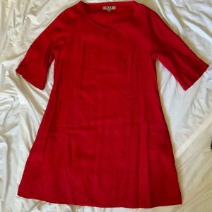 Flax red dress S